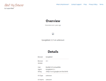 Tablet Screenshot of aboutmybrowser.com